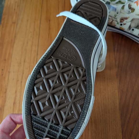 Converse Juniors Safari Animal Print High-Top Sneakers Size 5 - Picture 6 of 8